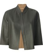 Brunello Cucinelli Cropped Boxy Jacket - Lyst