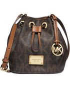 Michael Kors Michael Jules Drawstring Crossbody - Lyst
