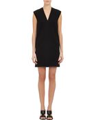 Balenciaga Compact Crepe Shift Dress - Lyst