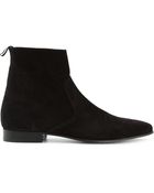 Saint Laurent London Ankle Boots - Lyst