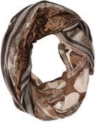 Collection Xiix Mixed Animal Stripe Infinity Loop - Lyst