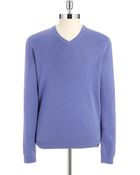 Calvin Klein V-Neck Sweater - Lyst