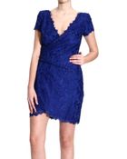Emilio Pucci Dresses Short Sleeve V Lace - Lyst