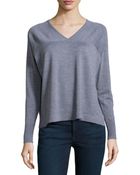 J Brand Merino Long-Sleeve Sweater - Lyst