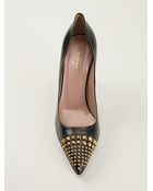Gucci Studded Pumps - Lyst