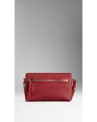 Burberry Mini Two-Tone Grainy Leather Crossbody Bag - Lyst