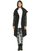 DKNY Pure Puffer Coat - Black - Lyst