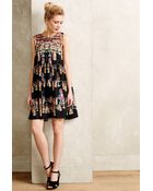Anthropologie Lantern Line Swing Dress - Lyst
