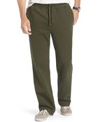 Izod Road Trip Solid Sueded-Fleece Pants - Lyst