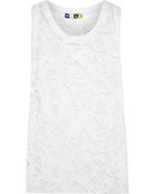 MSGM Lace Top - Lyst