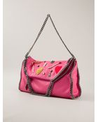 Stella McCartney Embellished Falabella Shoulder Bag - Lyst
