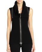 Michael Kors Merino Wool Shaker Vest - Lyst
