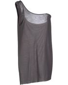 Rick Owens Top - Lyst