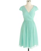 J.Crew Mirabelle Dress In Silk Chiffon - Lyst