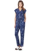 Sam Edelman Floral Jumpsuit - Lyst