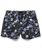Paul Smith Printed Shortlength Swim Shorts - Lyst