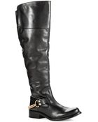 Steve Madden Olgga Moto Boots - Lyst