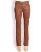 Escada Coated Cotton Jeans - Lyst