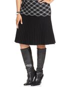 Jones New York Signature Plus Size Pleated Aline Skirt - Lyst