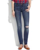 Madewell Skinny Skinny Jeans in Blue Hill Wash - Lyst
