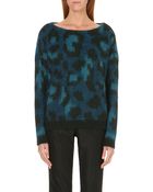 Maje Jacquard Jumper - Lyst