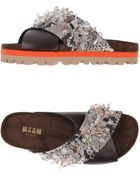 MSGM Sandals - Lyst