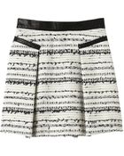 Rebecca Taylor Rafia Tweed Skirt - Lyst