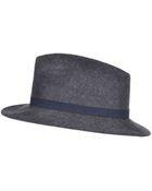 Stefanel Felt Hat With Ribbon - Lyst