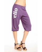 Wildfox 'Ello Cropped Morning Sweats - Lyst