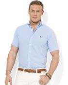 Polo Ralph Lauren Polo Big and Tall Poplin Shirt - Lyst