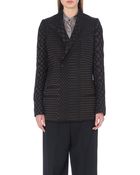 Haider Ackermann Geometric-jacquard Blazer - Lyst