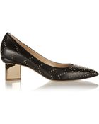 Nicholas Kirkwood Studded Leather Pumps - Lyst