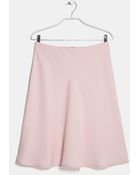 Mango Flared Midi Skirt - Lyst