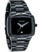 Nixon All Black The Player Watch - Lyst