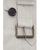 Burberry Brit Cottonblend Trench Coat - Lyst