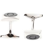 Ferragamo Circle Square Cufflinks - Lyst