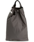 Jil Sander Buckle Slouchy Backpack - Lyst