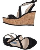 Prada Sandals - Lyst