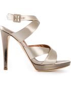Alberta Ferretti Strappy Sandals - Lyst