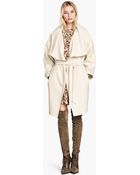 H&M Felted Coat - Lyst
