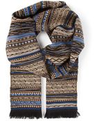 Missoni Woven Scarf - Lyst