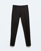 Zara Quilted Trousers - Lyst
