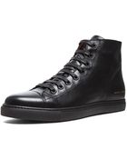 Marc Jacobs High Top Leather Sneakers - Lyst