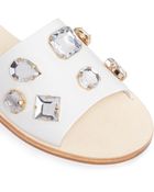 Kate Spade 'Avila' Jewel Leather Sandals - Lyst