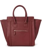 Forever 21 Zippered Faux Leather Satchel - Lyst
