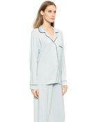 Eberjey Gisele Pj Set - Graphite - Lyst