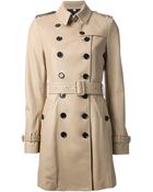 Burberry London Double Breast Trench Coat - Lyst