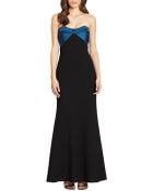 David Meister Bow-Bustier Strapless Gown - Lyst