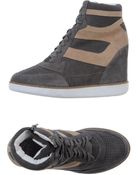 Jeffrey Campbell Wedge High-Tops Trainers - Lyst
