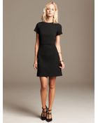 Banana Republic Textured A-Line Dress - Lyst